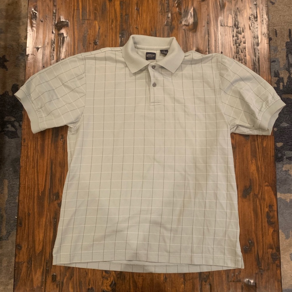 Mens Arrow polo top medium